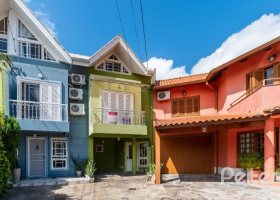 Casa em Condomínio à venda com 160m², 3 dormitórios, 1 suíte, 1 vaga, no bairro Ipanema em Porto Alegre