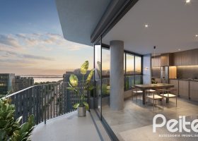 Apartamento à venda com 66m², 2 dormitórios, 1 vaga, no bairro Praia de Belas em Porto Alegre