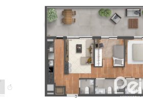 Apartamento à venda com 102m², 2 dormitórios, 2 suítes, 1 vaga, no bairro Praia de Belas em Porto Alegre