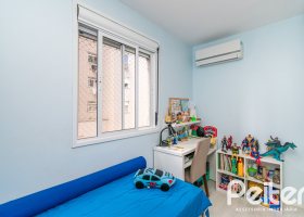 Apartamento à venda com 56m², 2 dormitórios, 1 vaga, no bairro Cristal em PORTO ALEGRE