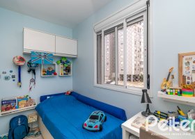 Apartamento à venda com 56m², 2 dormitórios, 1 vaga, no bairro Cristal em PORTO ALEGRE